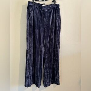 Crushed Velvet Trousers by Treasure and Bond NWOT Size 12